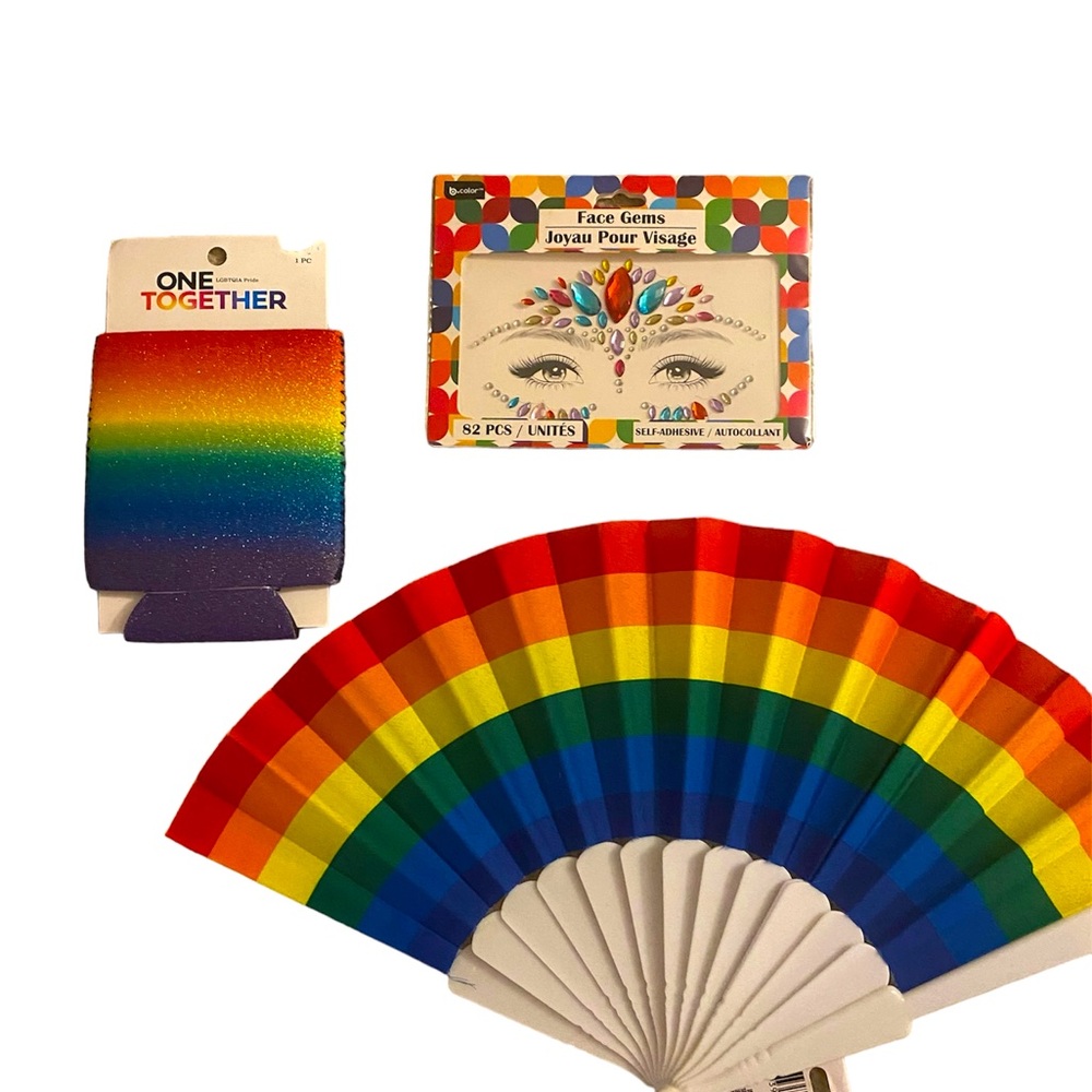 Pride celebration to decorating with jewels or just cooling off with a fan